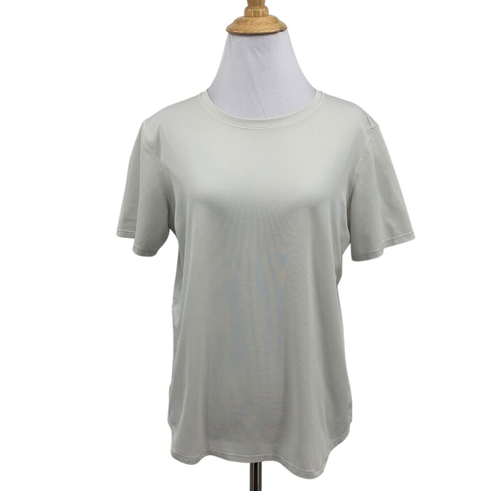 Lululemon T Shirt Womens 8 Haze Drop Cut Short Sleeve Round Neck Lightweight